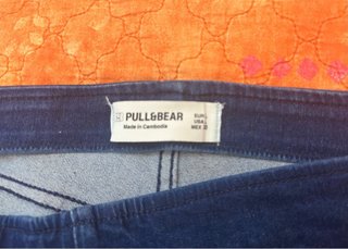 Pantalón pirata azul