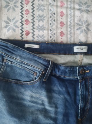 Pantalón corto Jack & Jones XL azul oscuro
