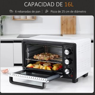 Horno Portátil 16L 1400W