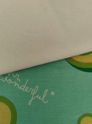 Conjunto Retales Algodón Estampado y blanco