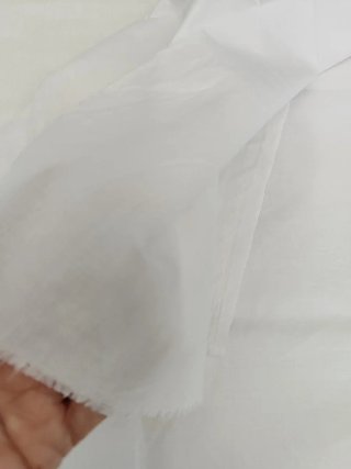 Conjunto Retales Algodón Estampado y blanco