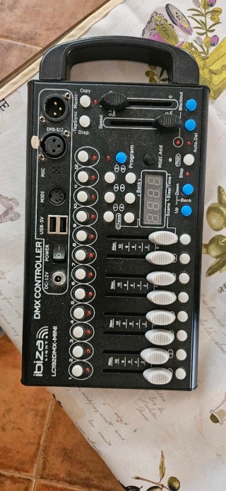 Controlador DMX Ibiza Light LC192DMX-MINI