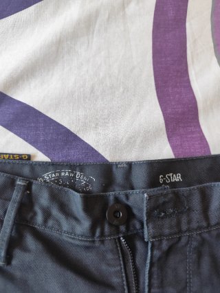 Pantalones cortos G-Star RAW azules.