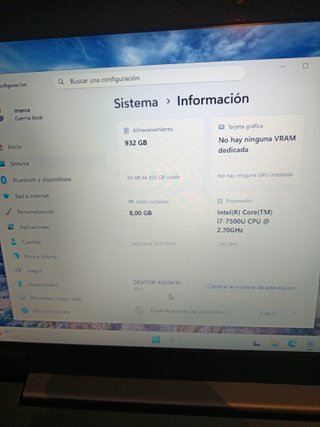 Portátil Lenovo Ideapad Gris/Plata