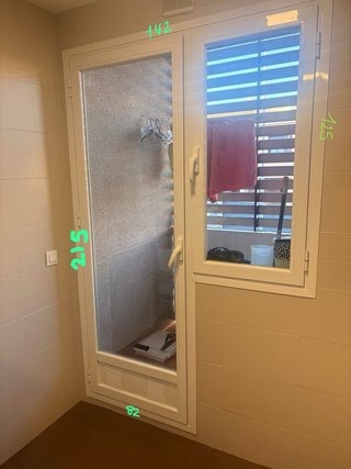 Puerta y ventana de aluminio