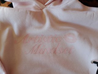 Sudadera Bershka rosa palo