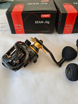 Pareja Carrete Hart Izan Jig NUEVOS
