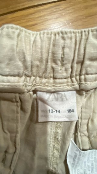 Pantalón corto de lino para chico