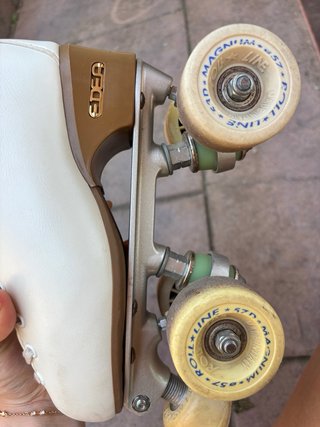 Patines Artísticos Blancos Talla 37