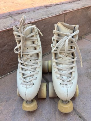 Patines Artísticos Blancos Talla 37