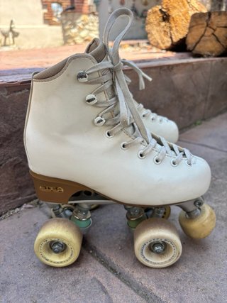 Patines Artísticos Blancos Talla 37