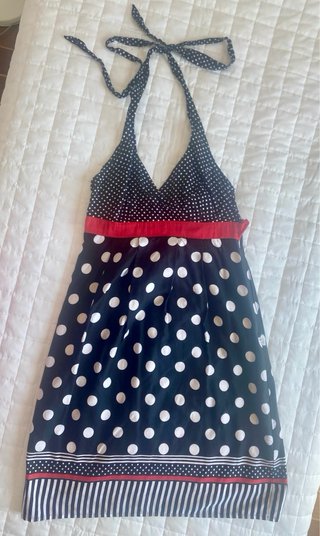 Lote 3 vestidos retro lunares T38 pin up