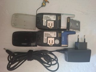 Lote 2 Nokia 6060 Negro y Plateado