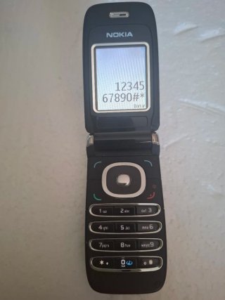 Lote 2 Nokia 6060 Negro y Plateado