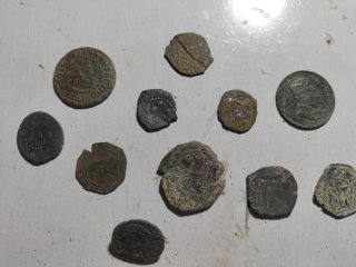 Lote monedas antiguas