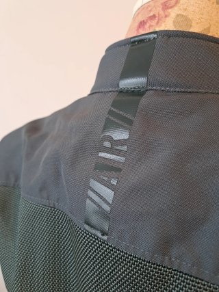 Chaqueta moto mujer verde