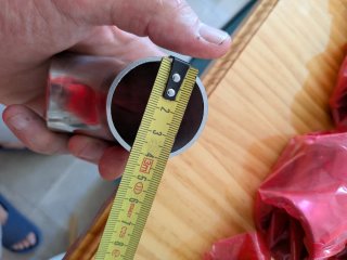 Codo Inox 90° 43mm Pulido