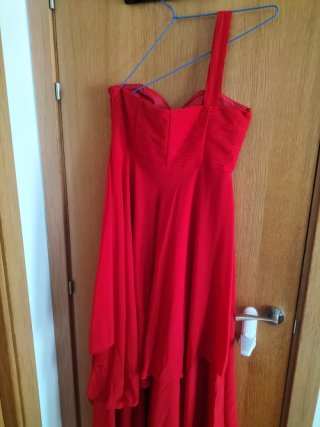 Vestido de fiesta rojo