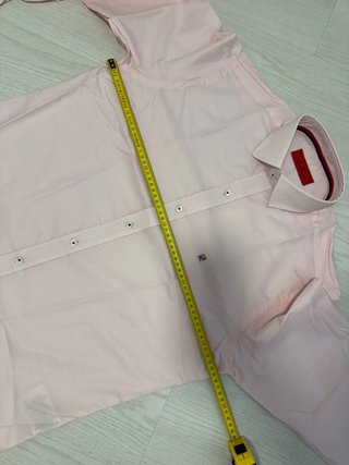 Camisa Carolina Herrera Caballero Rosa 15 1/2