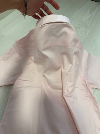 Camisa Carolina Herrera Caballero Rosa 15 1/2