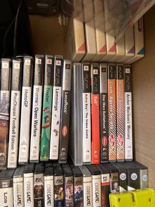 Colección de 34 Videojuegos PSP