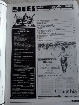 Revista musical Solo Blues.trimedtral.