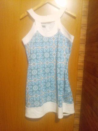 Vestido de verano Blanco talla XL