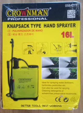 Mochila Pulverizador CROWNMAN 16L
