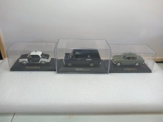 Coches de policía escala (3 unidades)