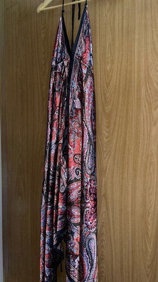 Vestido boho multicolor talla única