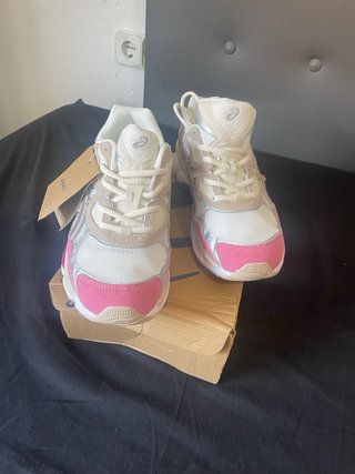Asics Gel NYC Rosa Blanco Talla 44