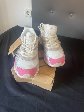 Asics Gel NYC Rosa Blanco Talla 44