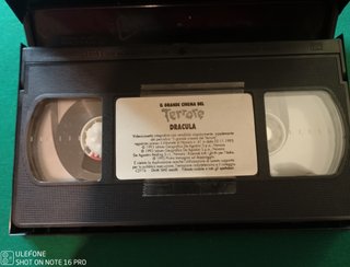 Vhs "Dracula" Il grande cinema del terrore