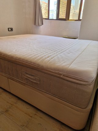 Cama canapé de tela