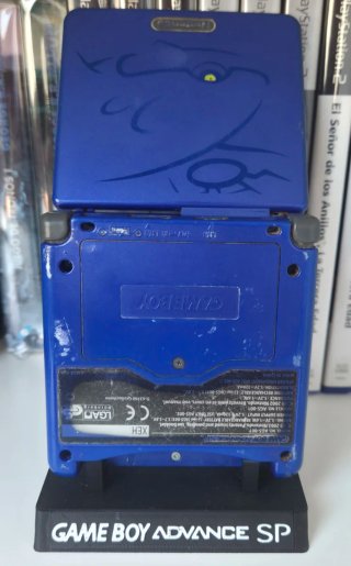 Nintendo Game Boy Advance SP edición kyogre zafiro