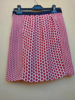 Falda Mango Estampada Viscosa