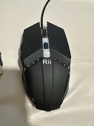 Mouse e Tastiera Gaming Rii Nera RGB