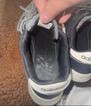 Zapatillas Adidas Negras y Grises Talla 42