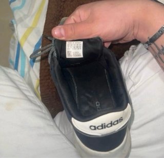 Zapatillas Adidas Negras y Grises Talla 42