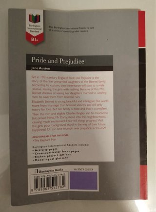 Pride and Prejudice (Orgullo y Prejuicio) Inglés