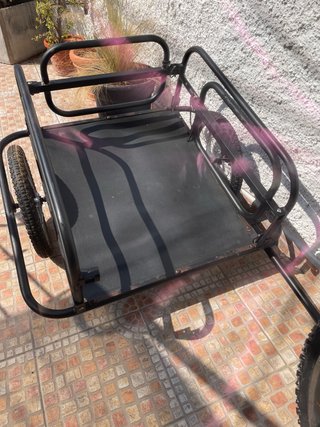 Bici custom con carro