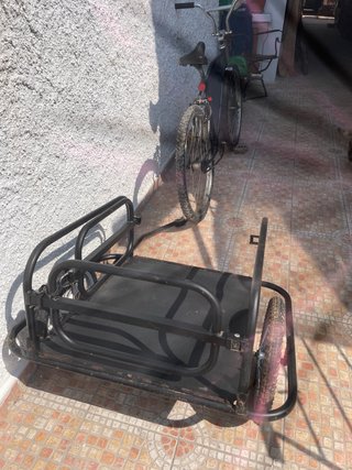 Bici custom con carro