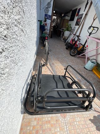 Bici custom con carro