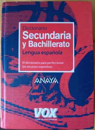 Diccionario secundaria y bachillerato lengua es...