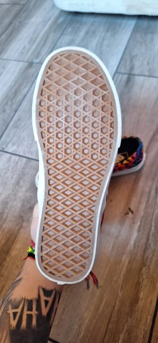 Zapatillas Vans Slip-On Leopardo Arcoíris