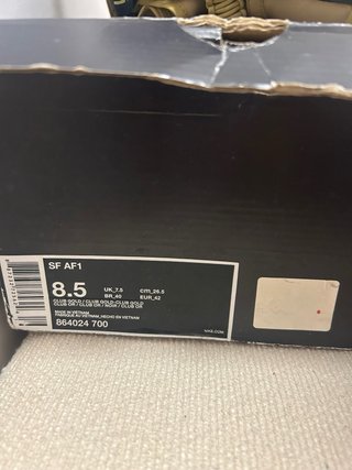 Nike SF AF1 Mid Taglia 42