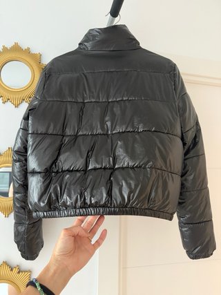 Chaqueta Moncler Negra Acolchada