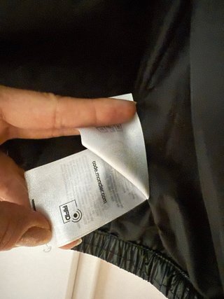 Chaqueta Moncler Negra Acolchada