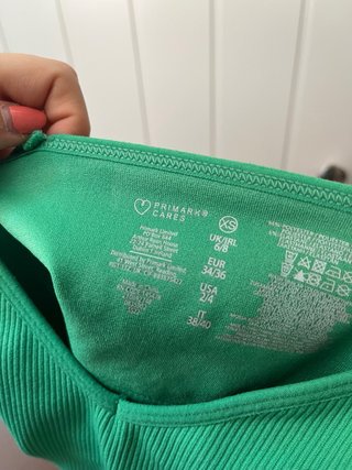 Top verde Primark Talla XS