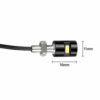 NUEVO Luces LED matrícula moto (2 unidades)